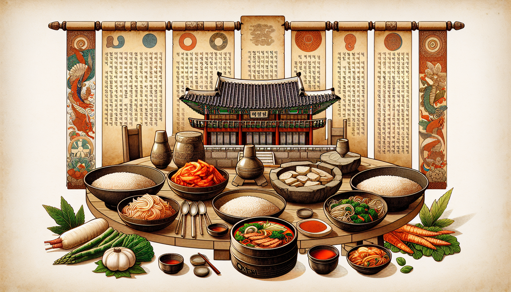 한국의 전통 음식과 그 역사-첫번째